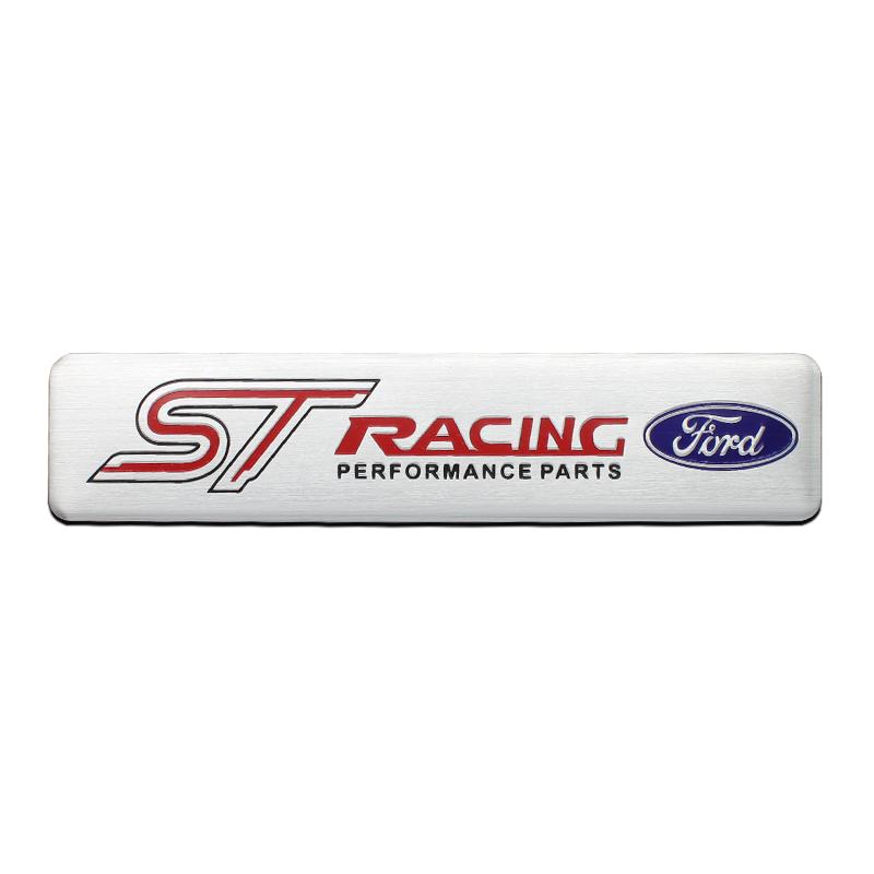 TQ012For Ford Fiesta Kuga Mondeo Mustang S-MAX C Max Ranger mk4 3D Aluminum Car Body Emblem Stickers Tail Trunk Badge Decal Accessory