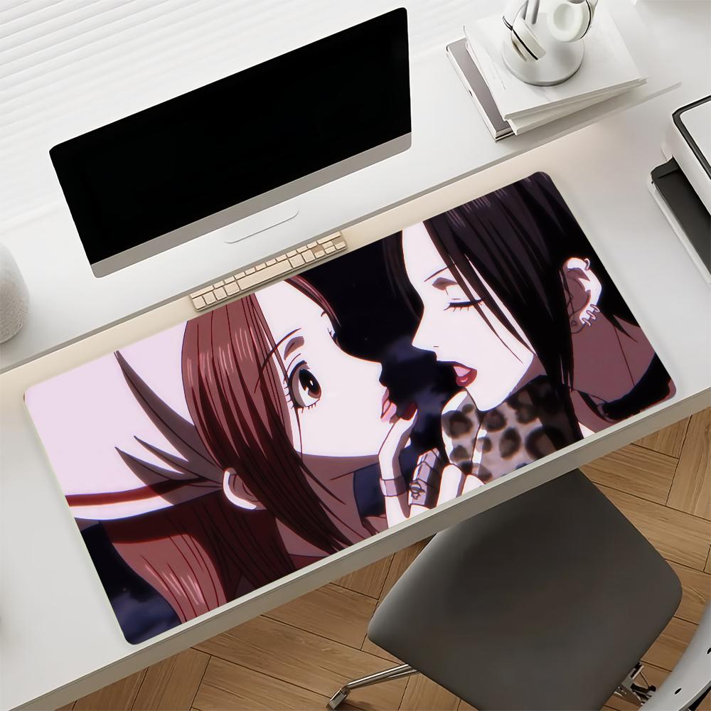 Classic Anime N-NANA-S Mouse Pad Non-slip Rubber Gamer Balance Computer Mat Decoracion Deskmat Laptop Office Large