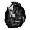 Наклейка на автомобиль для домашних животных Game Over Череп Пики Игральная карта 3d Водонепроницаемая наклейка для тела B047 Авто наклейки