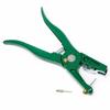 Щипцы для ушных бирок Устройство для контроля животных Зеленый металлический зажим для ушных бирок Свинья Корова Овца Кролик Инструмент для идентификации