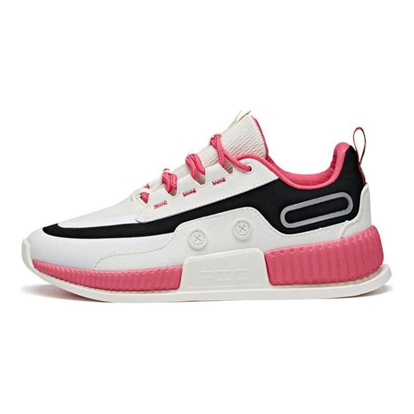 Anta Rejecting The Ordinary, Life Collection Textile, Synthetic Leather Slip Resistant Low top Skateboard Shoes Women's 122018888-4