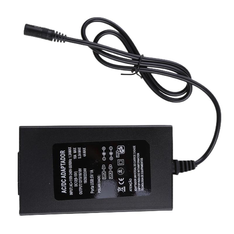 В автомобильное зарядное устройство с инвертором C, подходит для большинства ноутбуков