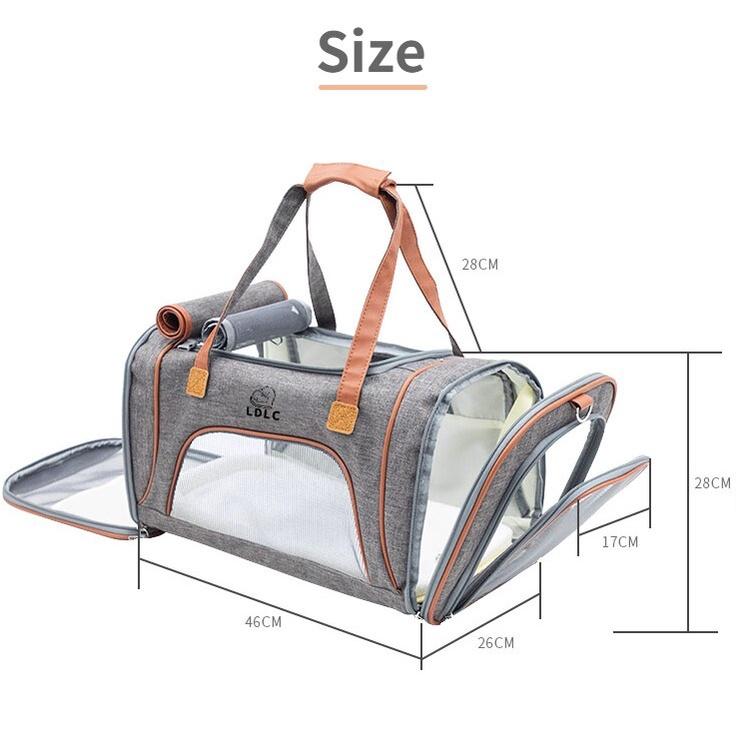 Дышащая портативная сумка для домашних животных, складные сумки для собак на одно плечо, несущая нагрузку 6 кг, несколько цветов