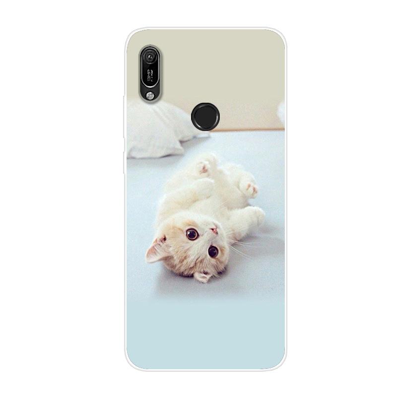 Чехол для Huawei Y6 2019 Мягкая силиконовая задняя крышка Сумка Чехол для телефона Для Huawei Y6S Y6 Prime Pro 2019 Y 6S 2019 TPU Чехол Y6S 2020