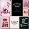 Модный плакат Juicy Couture HD 5D DIY Набор для Алмазной Живописи Алмазная Вышивка Вышивка Крестом Домашний Декор Арт-Картина