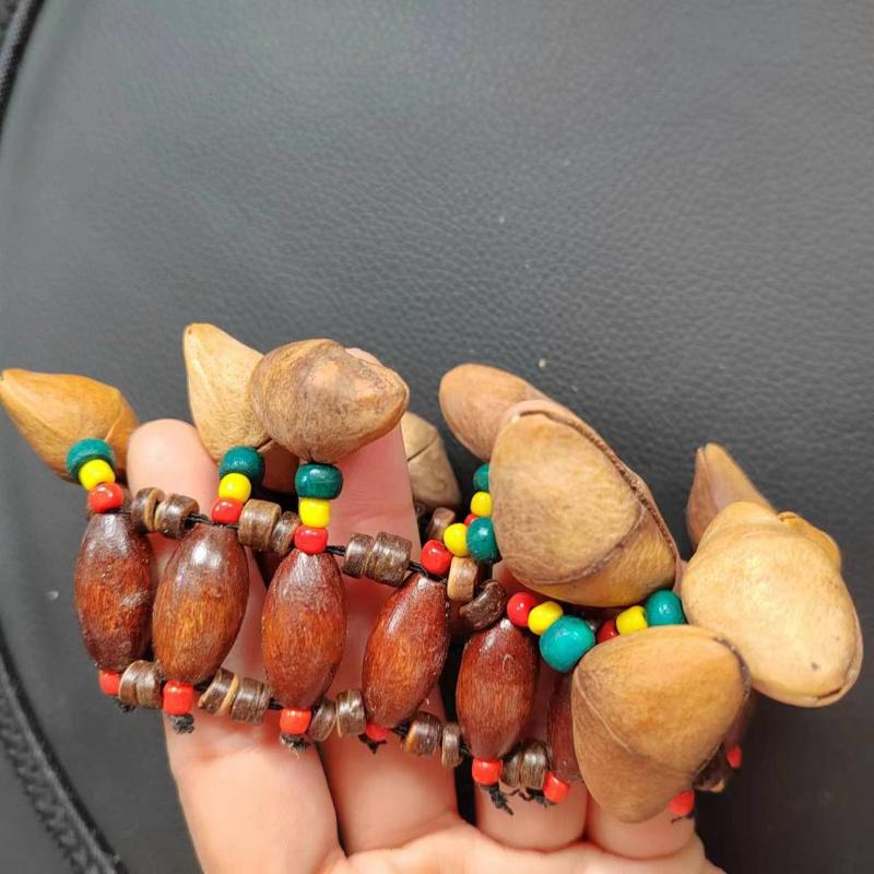 Африканский барабан, раковина, колокольчик, кулон Орффа, фруктовый наручный колокольчик, погремушка для медитации и йоги, музыкальные инструменты Орффа