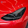 Для Tesla Model 3 X Y S Автомобильные Фары Тонировка Дымчато-Черная Защитная Пленка Защита Прозрачная TPU Наклейка Аксессуары Стайлинг