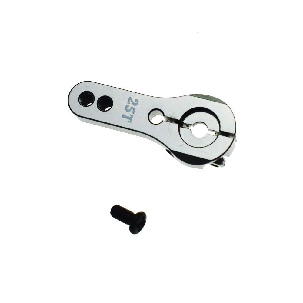 Zosky DS3225 25 кг Высокооборотный цифровой рулевой сервопривод, полностью металлический, водонепроницаемый, для радиоуправляемых автомобилей Baja (Угол управления 180°)