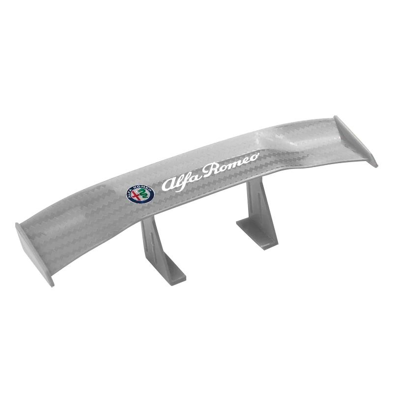 Для Alfa Romeo Мини-спойлер 3D Заднее крыло багажника Спойлер-губа на багажник Наклейки Для Alfa Romeo Giulia Giulietta 156 159 147 Mito Stelvi