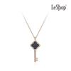 [LeShop] Плоское колье-клатч 14K (Позолоченный)_LJ5143BRN