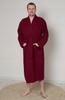 Women'S Waffle Bathrobe With Pockets, 100% Cotton, Quick-Drying, Xl