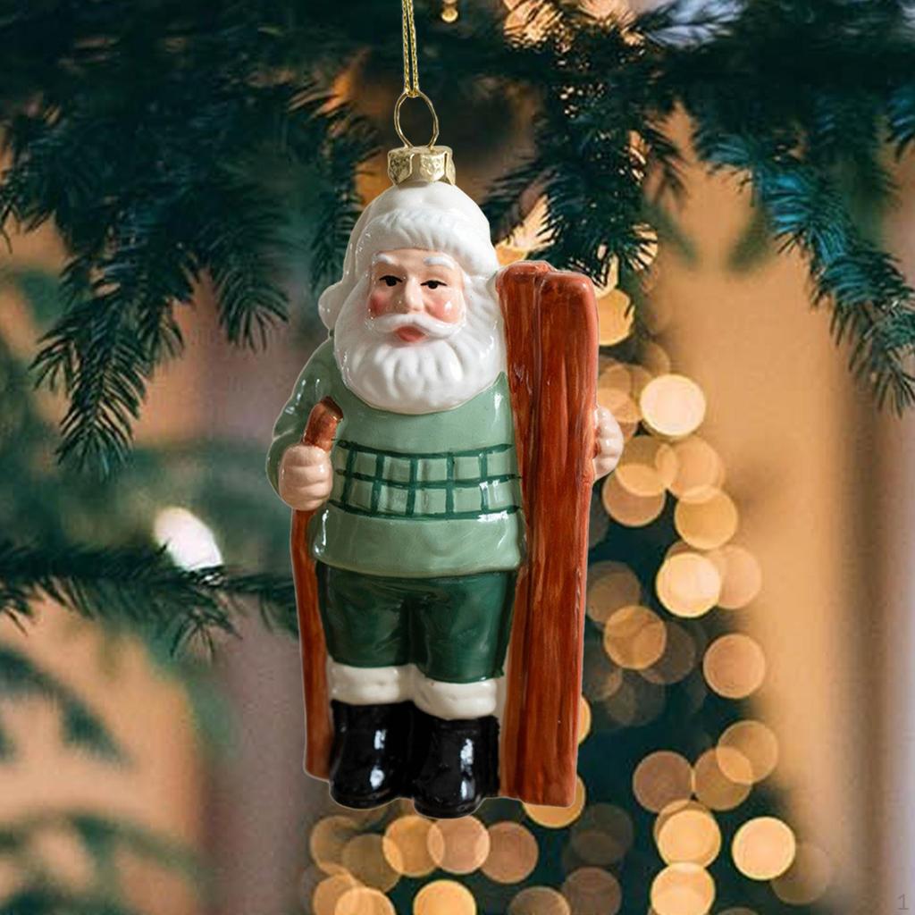 Рождественская фигурка, украшение на рождественскую елку, рождественская подвесная безделушка, маленькая подвеска для