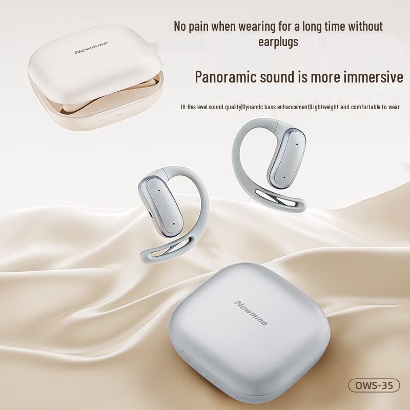 Bluetooth-наушники Newsmy OWS-35 с высоким разрешением и креплением на ухо