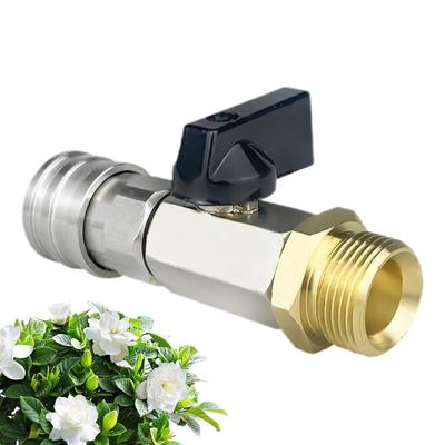 Быстроразъемное соединение для мойки высокого давления H1/4" M22 14 мм Переключатели шланга машины для очистки под высоким давлением Быстроразъемное соединение для потока воды
