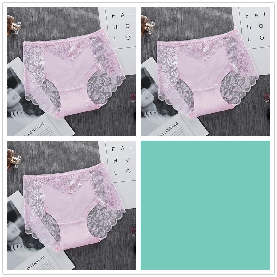 Сексуальные трусики средней талии, кружевное женское нижнее белье, утягивающее бедра, женское нижнее белье, треугольные трусики