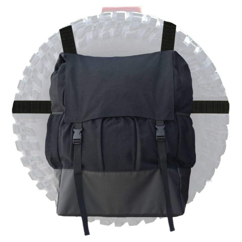 Camping Gear Spare Tire Bags Hanging Bag Storage Trash Bag Black Truck Organizers Trucks