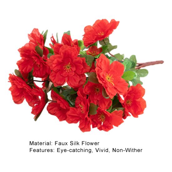 Полезный цветок из искусственного шелка, яркий, реалистичный, простой в уходе