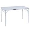 Collection Toughlight Mesh Table Outdoor Table Folding 2 Height Levels Width 120 X Depth 60 X Height White [Campers Yamazen] 37.5/70cm TLT-1260(WH)