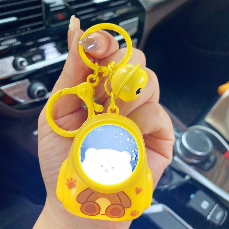 Светящийся брелок для ключей «Астронавт» со светом — подарочный кулон на рюкзак «Звездное небо»