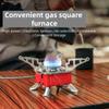 Portable Burner Camping Foldable Windproof Outdoor Gas Tank Stove for Backpacking Camping Hiking Picnic Camping Burner BBQ Grill