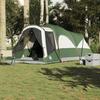 8 Person Green Waterproof Tunnel Family Tent