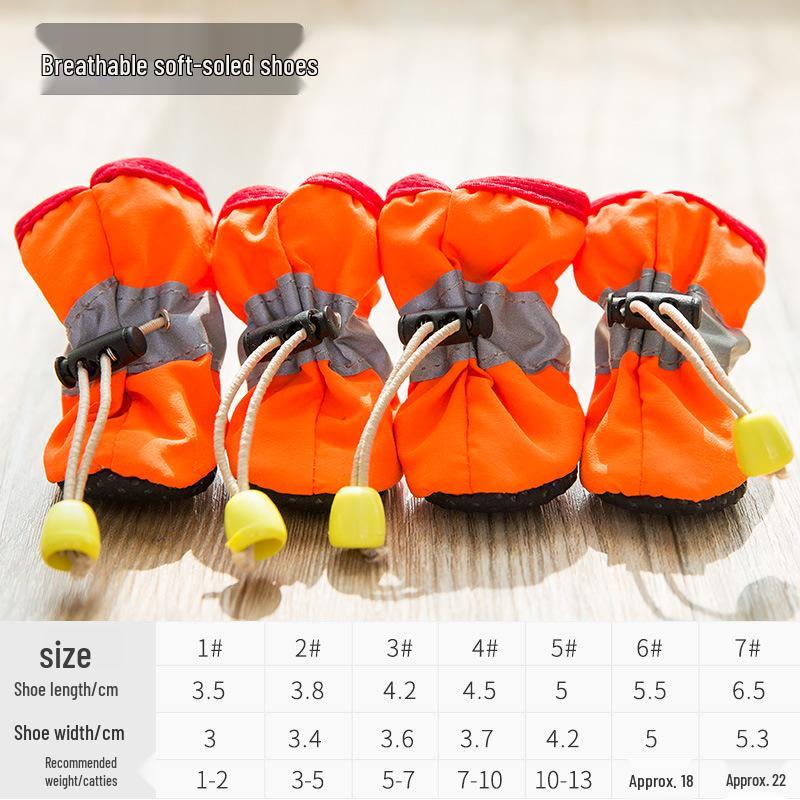 Дышащая обувь для маленьких собак – Неводонепроницаемые чехлы для лап для померанских шпицев и бишонов, Подходят для весны и зимы