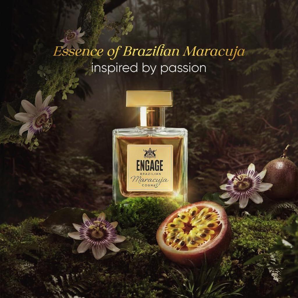 Привлеките бразильскую маракуйю коньяк туалетные духи для мужчин, стойкий парфюм для мужчины, ароматы амбры, кожи и уда, роскошный парфюм для мужчины