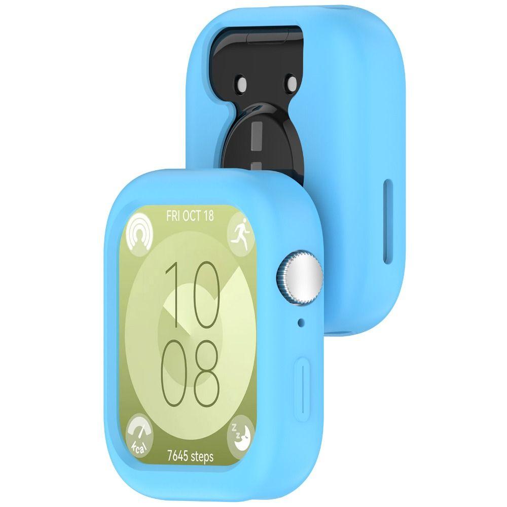 Бампер силиконовый чехол защитная рамка новый протектор экрана для Huawei Watch Fit 3 Smart Watch