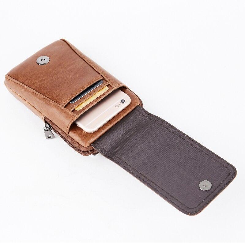 Натуральная натуральная кожа, поясной ремень, мужской портсигар для сотового/мобильного телефона, сумка для денег, кошелек с крокодиловым узором, поясная сумка Ba