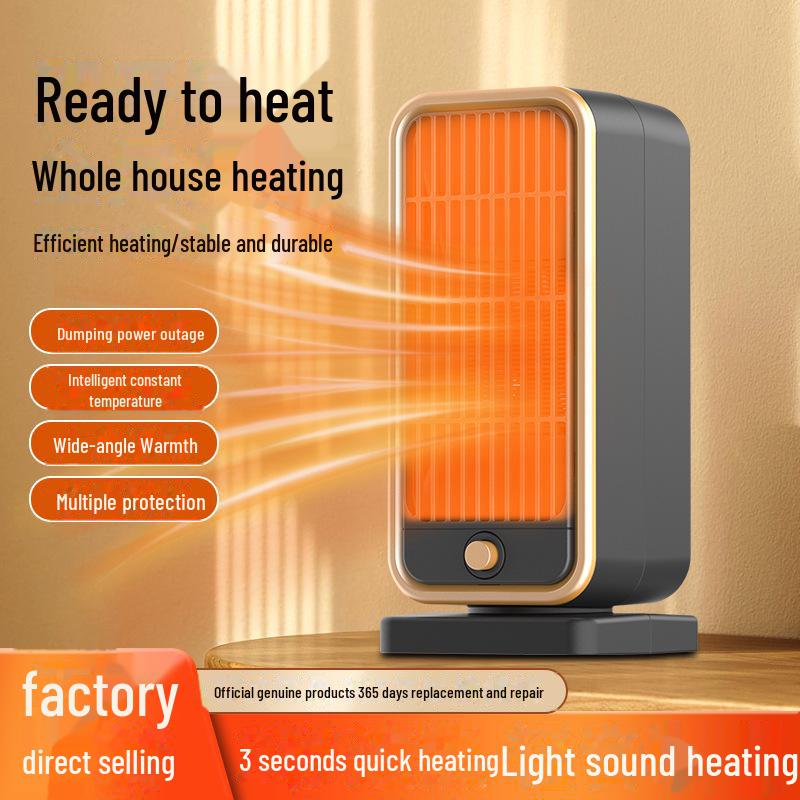 Camel Energy-Saving PTC Desk Fan Heater - Rapid Heat In 3 Seconds for Home Use