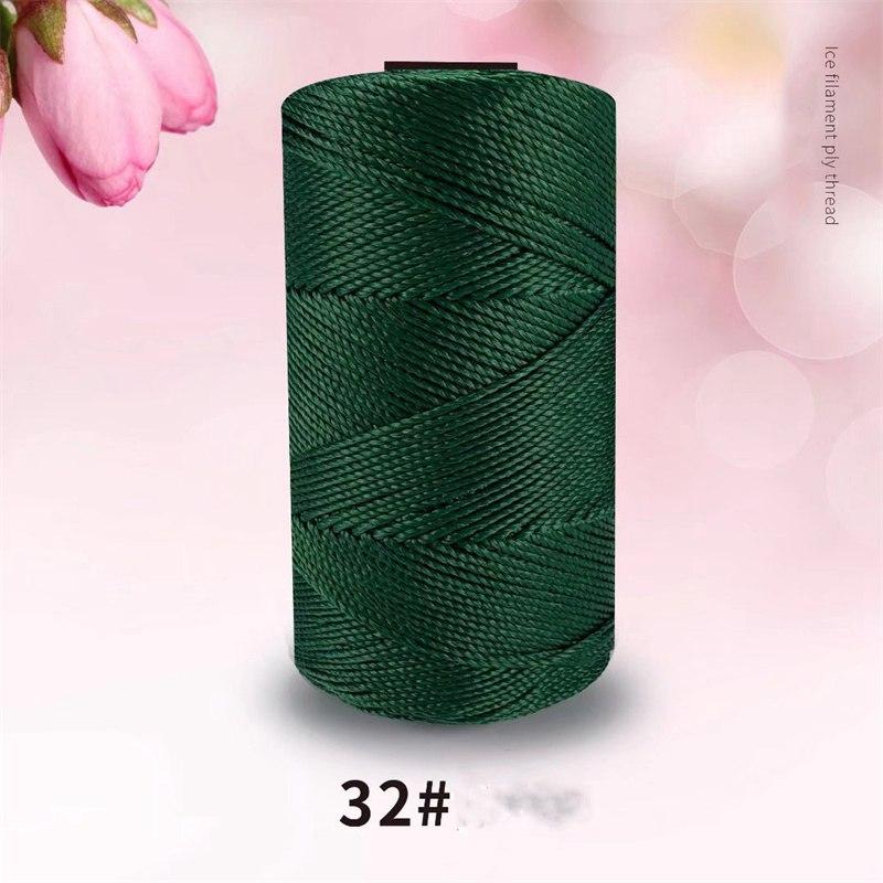 Ручная работа, ремесло, витой шнур макраме, сделай сам, свадебный декор, полипропиленовая швейная нить, 34 цвета, веревка