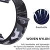 Нейлоновый ремешок-петля 20 мм 22 мм для Garmin Forerunner 55 165 965 265 265 Music Venu 3/2 Браслет для Garmin Active/Vivoactive 5