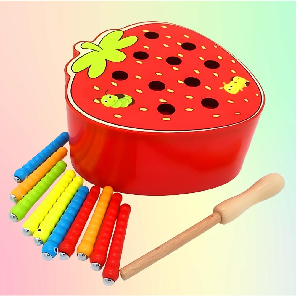 logic toy for children, an arcade game, catch the bug, a gift for a first birthday