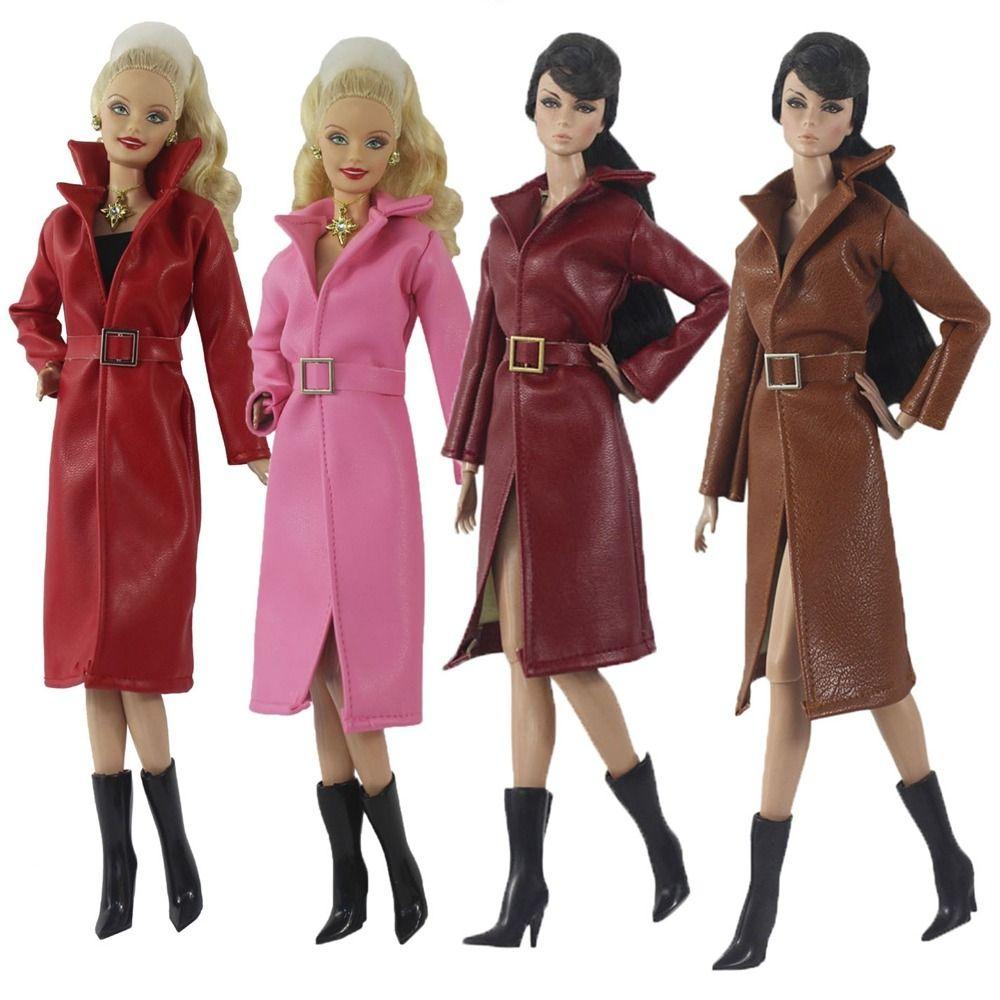 Casual Wear PU Leather Jacket Fashion Doll Accessories Dolls Dress for 1/6 BJD Dolls/30cm Dolls