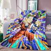 Dragon Ball Print Blanket Warm  Comfortable Flannel Blanket for Bedrooms, Sofas, Beds, Chairs, Picnics, Travel -LXR17