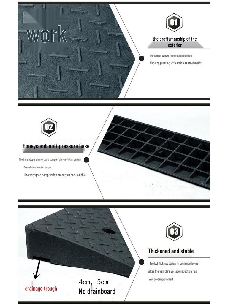 Anti-Slip Ramp and Stair Climbing Pad