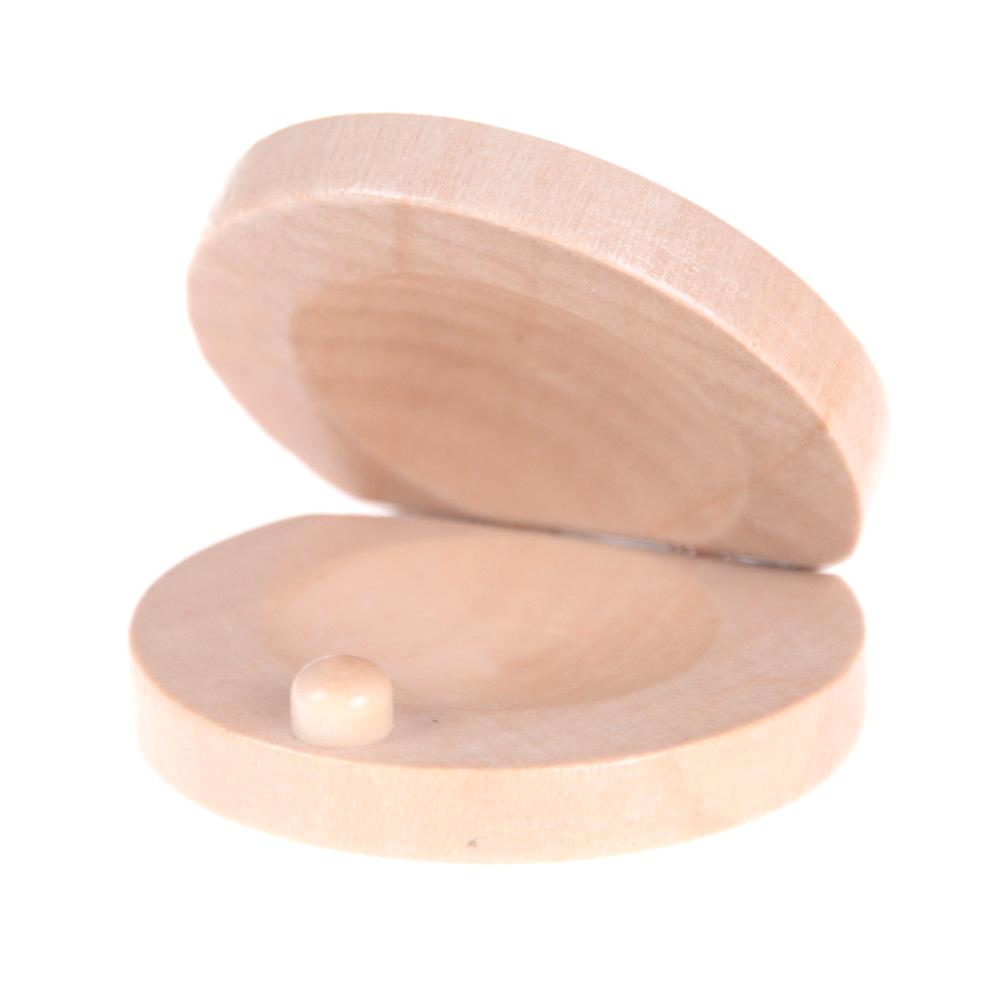 Детская деревянная кастаньета игрушка детский музыкальный ударный инструмент игрушка в подарок