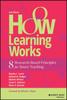 Книга How Learning Works : Eight Research-Based Principles for Smart Teaching