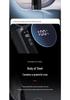 Portable USB Rechargeable Fan with LED Display, Adjustable Cooling, and Strong Wind Power