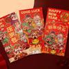 Rectangular Lucky Money Bag Solid Red Packet Chinese New Year Red Envelope  Kids