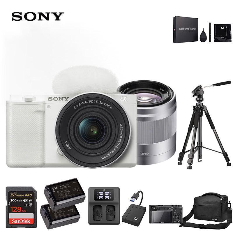 Sony Беззеркальная камера для влогов ZV-E10 APS-C (Китайская версия)
