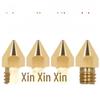 MK8 Pointed Brass Nozzle for 3D Printer Engraving