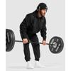 Gymshark Толстовка с капюшоном Heavy Duty Apparel черного цвета A7a4s Bb2j