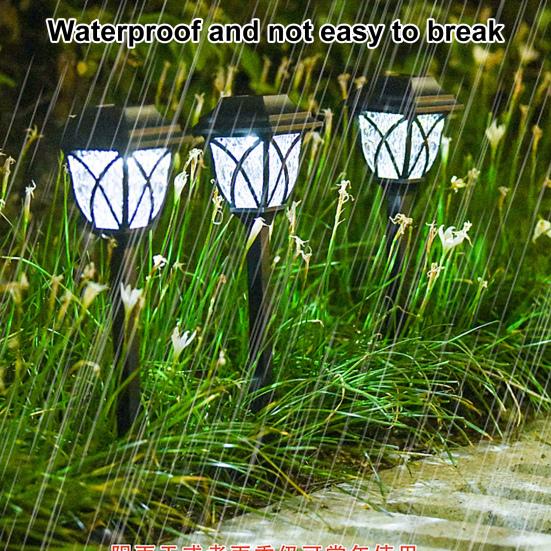 Практичные солнечные лампы для дорожек. Простая установка. Устойчивость к атмосферным воздействиям.