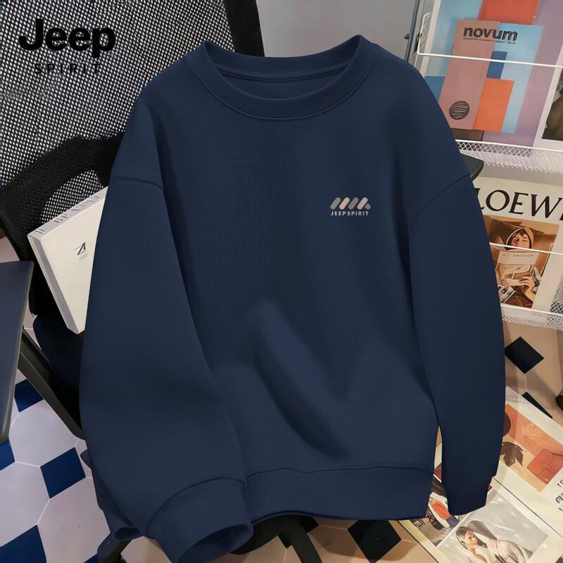 Мужской пуловер с круглым вырезом JEEP SPIRIT