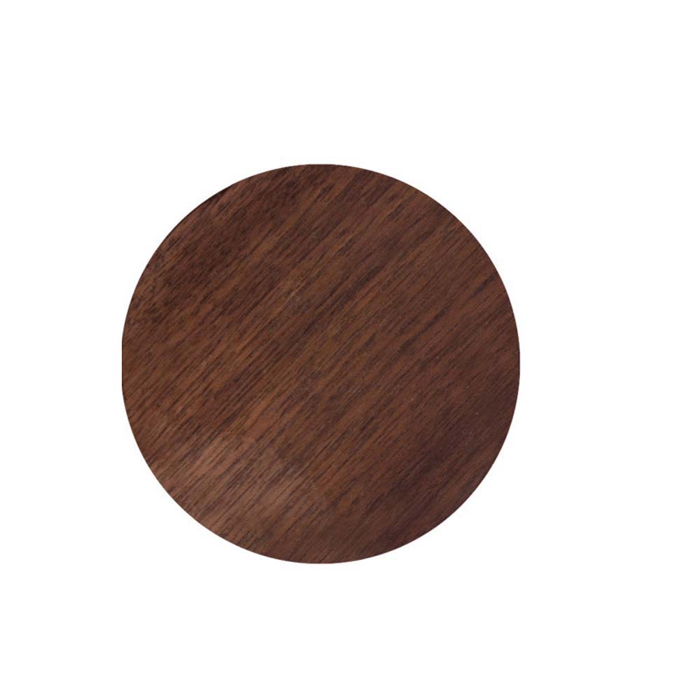 Durable Round Walnut Wood Coffee Home Decor Tea Placemats Cup Pad Dish Pad Bowl mat