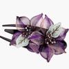 Korean Style Women Hairpin Large Crystal Headdress Jewelry Flower Hairclip  Gift
