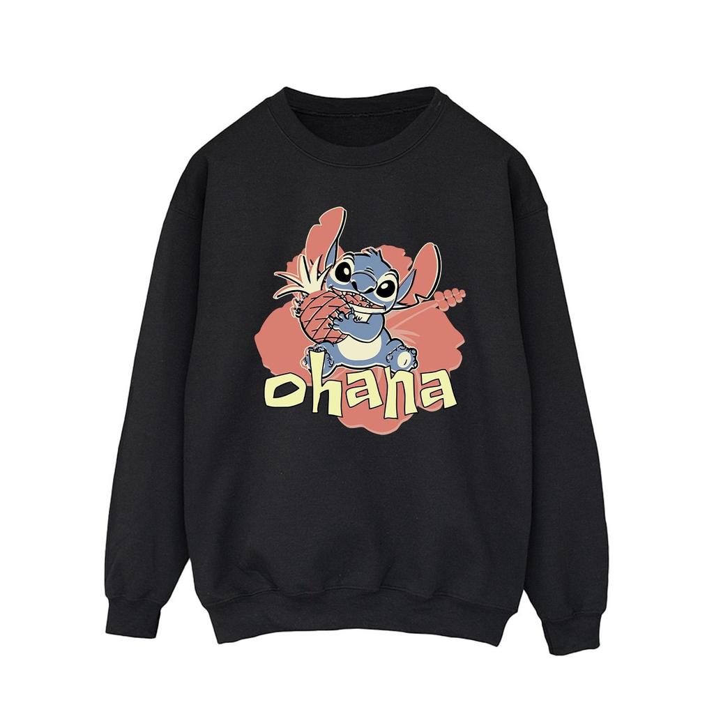 Disney Мужская толстовка с ананасом Lilo And Stitch Ohana