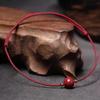 Good Luck Red Rope Anklets Women Men Cinnabar Handmade Bracelets Punk Jewelry