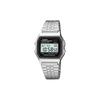 Casio Часы с кварцевым механизмом и стальным ремешком, синий циферблат, унисекс, из коллекции Custom, модель A159WA-N1D(Watch5--)